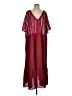 BLOOMCHIC 100% Polyester Burgundy Casual Dress Size 26 waist - photo 1
