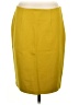 Willi Smith Solid Yellow Casual Skirt Size 8 - photo 1