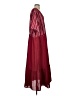 BLOOMCHIC 100% Polyester Burgundy Casual Dress Size 26 waist - photo 4
