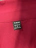 Shein 100% Polyester Burgundy Long Sleeve Blouse Size 4 - photo 7