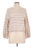 Madewell Stripes Tan Pullover Sweater Size L - photo 1