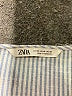 Zara Blue 3/4 Sleeve Blouse Size XS - photo 7
