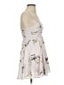 Margot 100% Polyester Print Ivory Cocktail Dress Size XS - photo 4