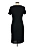 H&M Solid Black Casual Dress Size L - photo 2