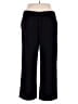 T Tahari Solid Black Dress Pants Size XL - photo 2