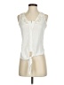 Cremieux 100% Polyester White Ivory Sleeveless Blouse Size XS - photo 1