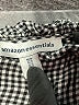 Amazon Essentials Checkered-gingham Black Short Sleeve Blouse Size M - photo 7