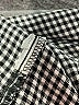 Amazon Essentials Checkered-gingham Black Short Sleeve Blouse Size M - photo 8