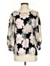 Calvin Klein Black 3/4 Sleeve Blouse Size S - photo 1