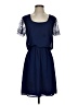 41Hawthorn 100% Polyester Blue Casual Dress Size XS - photo 1
