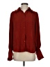 Max Studio Burgundy Long Sleeve Blouse Size XS - photo 1