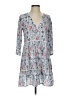 Sigrid Olsen 100% Rayon Paisley Blue Casual Dress Size XS - photo 1