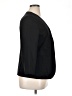 Theory Solid Black Wool Blazer Size 16 - photo 4