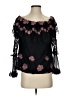 Adiva Black 3/4 Sleeve Blouse Size S - photo 1