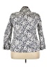 Marc by Marc Jacobs Ivory Blue 3/4 Sleeve Button-Down Shirt Size 18 - photo 2