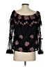 Adiva Black 3/4 Sleeve Blouse Size S - photo 2