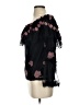 Adiva Black 3/4 Sleeve Blouse Size S - photo 5