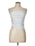 Just Polly Silver Tube Top Size L - photo 1