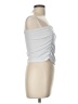 Just Polly Silver Tube Top Size L - photo 4