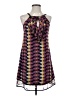 BCBGeneration 100% Polyester Print Purple Casual Dress Size S - photo 1