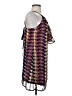 BCBGeneration 100% Polyester Print Purple Casual Dress Size S - photo 4