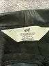 H&M 100% Polyurethane Metallic Black Active Pants Size 3T - photo 3