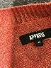 Apparis Orange Pullover Sweater Size XS - photo 7