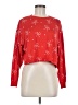 Basics Stars Red Pullover Sweater Size M (estimated) - photo 1