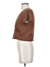 Just Polly Brown Short Sleeve Top Size S (estimated) - photo 5