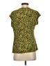 Anne Klein Yellow Short Sleeve Blouse Size XS - photo 2