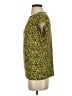 Anne Klein Yellow Short Sleeve Blouse Size XS - photo 5