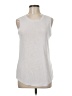 Athleta Silver Sleeveless T-Shirt Size M - photo 1