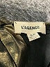 L'Agence Metallic Gold Long Sleeve Blouse Size Sm (1) - photo 6