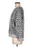 Grayson Threads Animal Print Gray Pullover Sweater Size M - photo 5
