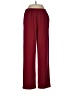 Unbranded Solid Burgundy Casual Pants Size M - photo 1