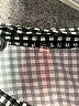 Unbranded Houndstooth Black Sleeveless Blouse Size L - photo 7