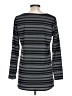 Lularoe Stripes Gray 3/4 Sleeve T-Shirt Size L - photo 2