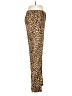Zara Animal Print Gold Casual Pants Size L - photo 4
