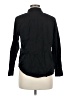 George Solid Black Long Sleeve Button-Down Shirt Size M - photo 2
