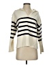 Zara Stripes Ivory Pullover Sweater Size XS - photo 1