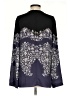 BCBGMAXAZRIA 100% Polyester Blue Long Sleeve Blouse Size S - photo 2