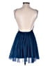 ASOS 100% Polyester Blue Cocktail Dress Size 0 - photo 2