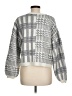 Splendid Checkered-gingham Gray Pullover Sweater Size M - photo 2