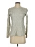 Rebecca Taylor Metallic Silver Pullover Sweater Size S - photo 1