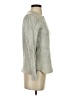 Rebecca Taylor Metallic Silver Pullover Sweater Size S - photo 4
