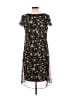 Mary McFadden 100% Polyester Print Black Casual Dress Size 14 - photo 2