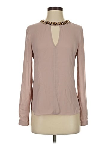 BCBGMAXAZRIA Long Sleeve Blouse (view 1)