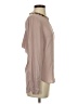 BCBGMAXAZRIA 100% Polyester Tan Long Sleeve Blouse Size XXS - photo 4