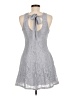 Speechless Gray Cocktail Dress Size S - photo 2