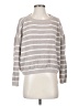 Maurices 100% Polyester Stripes Gray Pullover Sweater Size XS - photo 1